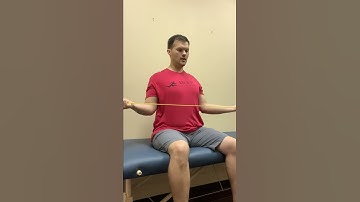 Shoulder external rotation with resistance