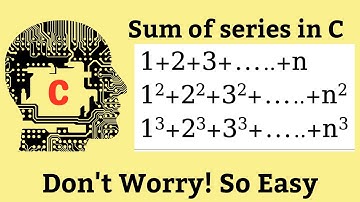 How to find the sum of series in c |  bangla tutorial | HSC ICT