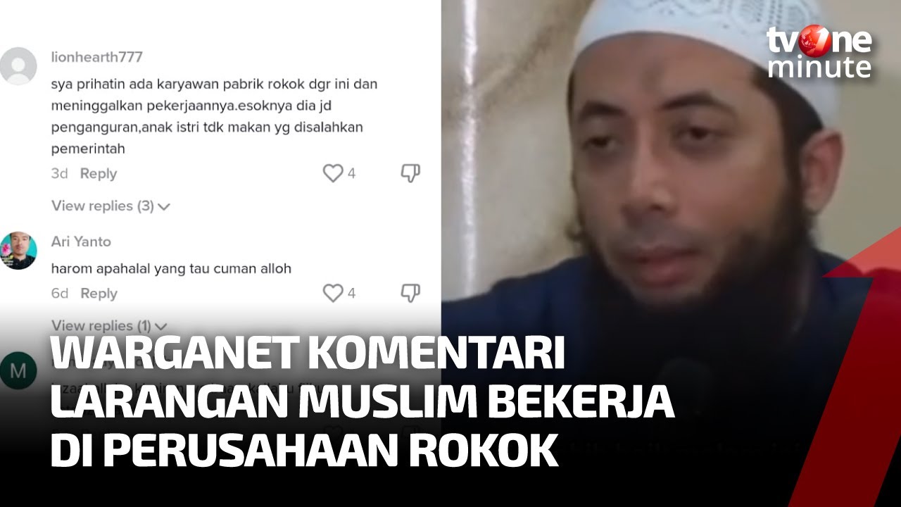 Kembali Menyeruak, Larangan Bekerja di Perusahaan Rokok dari Ustaz Khalid Tuai Perdebatan