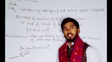 Set & Set Notation | In Sindhi | Lecture 01 | Class 6,7 & 8 | Sir Sartaj Mehboob | Chapter One (Set)