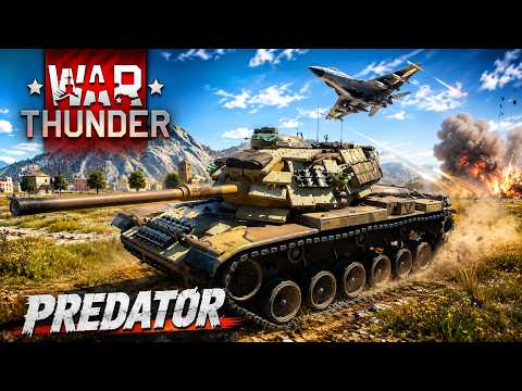 تجربة ومراجعة M60A1 predator الامريكية War Thunder