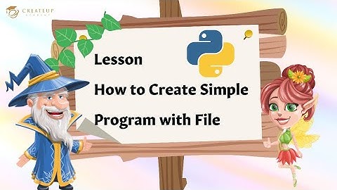 #4 Python Playground: Program with File | Computer Programming & Coding for Kids & Beginners