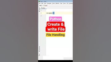 python | bestand maken en schrijven | bestandsbeheer