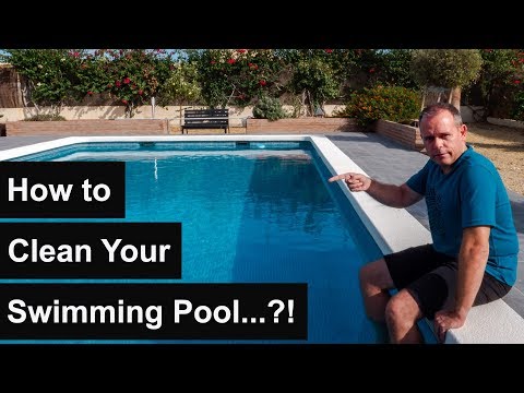 Como limpar sua piscina