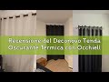 Recensione del Deconovo Tenda Oscurante Termica con Occhielli – Pesante, Doppio Strato Isolante per