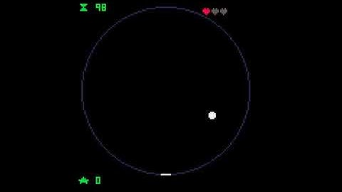 SPACEBALL SPACE BALL 1 PLAYER PONG PICO 8 Fantasy Virtual Console Lexaloffle Games www lexaloffle co