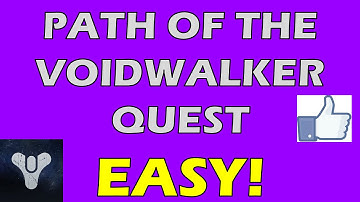 Destiny EASY Path of the Void Walker Quest Nova Bomb Challenge