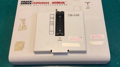Bytek Chipburner Universal programmer a.k.a. TopMax from EETools