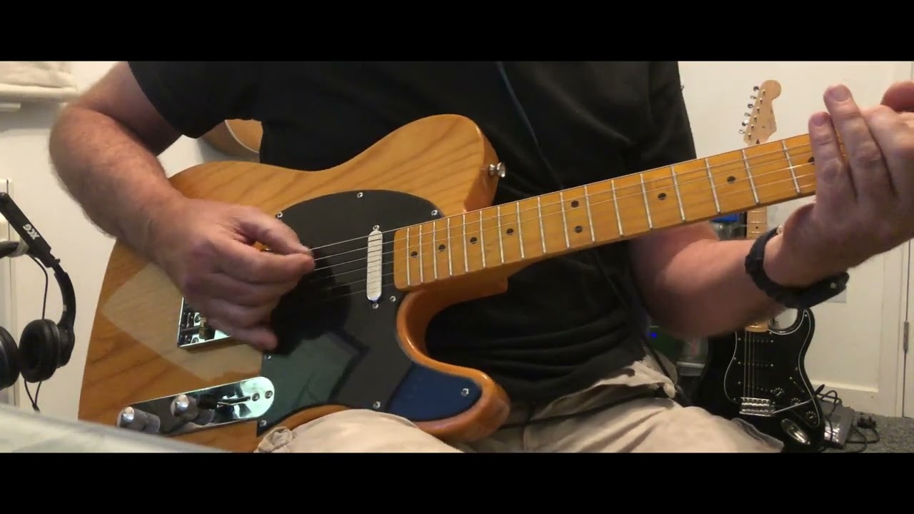 Status Quo - Spinning Wheel Blues (Rossi guitar part) cover 1970