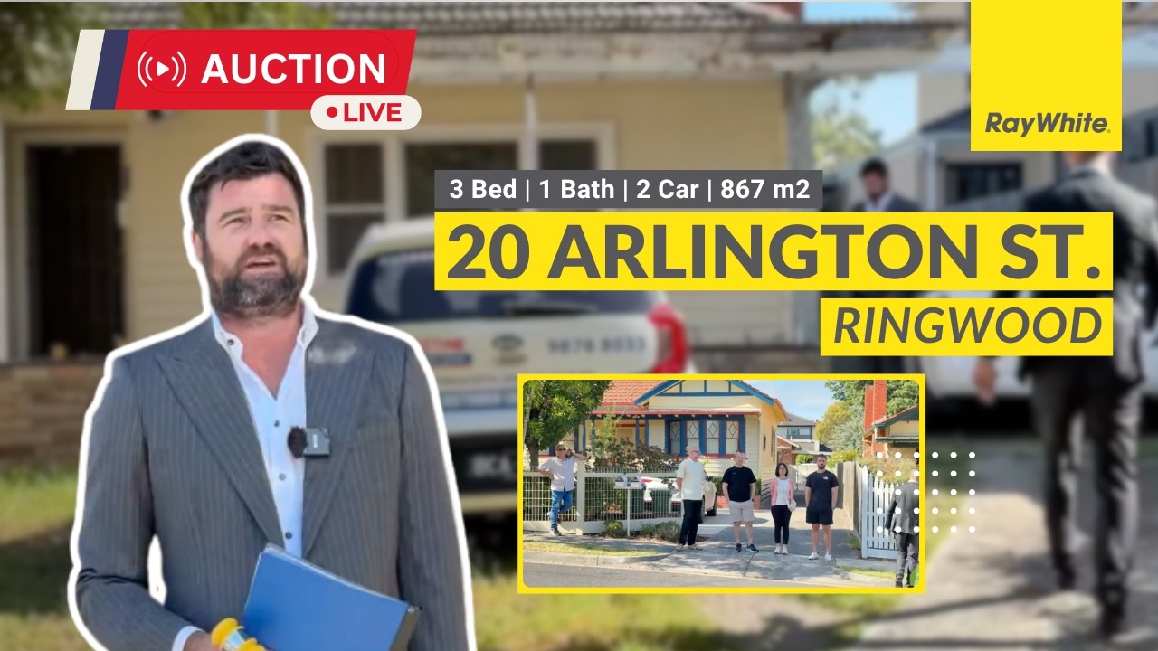 Live Auction @ 20 Arlington Street, Ringwood
