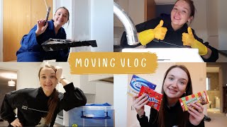 MOVING VLOG #1 | getting my keys, painting and food shopping