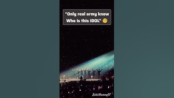 "Only real army know who is this idol"🧐#bts #shorts #fyp #kpop #tiktok #trending #shortsfeed #gaming
