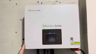 Maxsky Solar ระบบโซล่าเซลล์ ที่ช่างเอ๋ลำพูน เลือกใช้