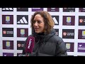 POST MATCH | Natalia Arroyo reacts to victory over Brighton & Hove Albion