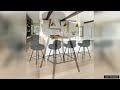 LUE BONA 26" Swivel Bar Stools Set of 4 Counter Height Bar