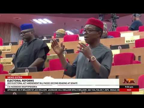 Electoral Reform Gains Momentum as Senate Passes Amendment Bill for Second Reading