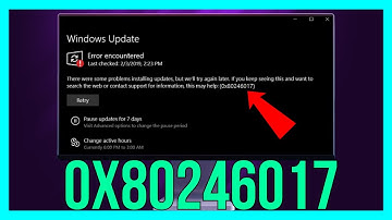 How to FIX Windows Update Error Encountered 0x80246017 (2025)