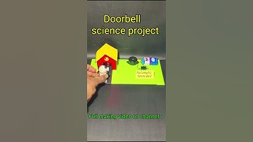 How to make automatic Doorbell science project at home #diy #scienceproject #shorts #shorts