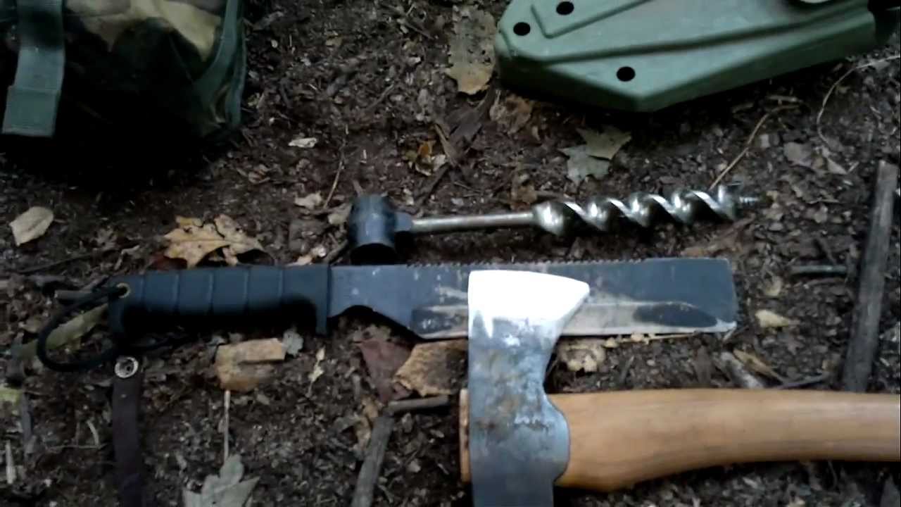 BUSHCRAFT SURVIVAL WOODSMAN TOOLS - YouTube