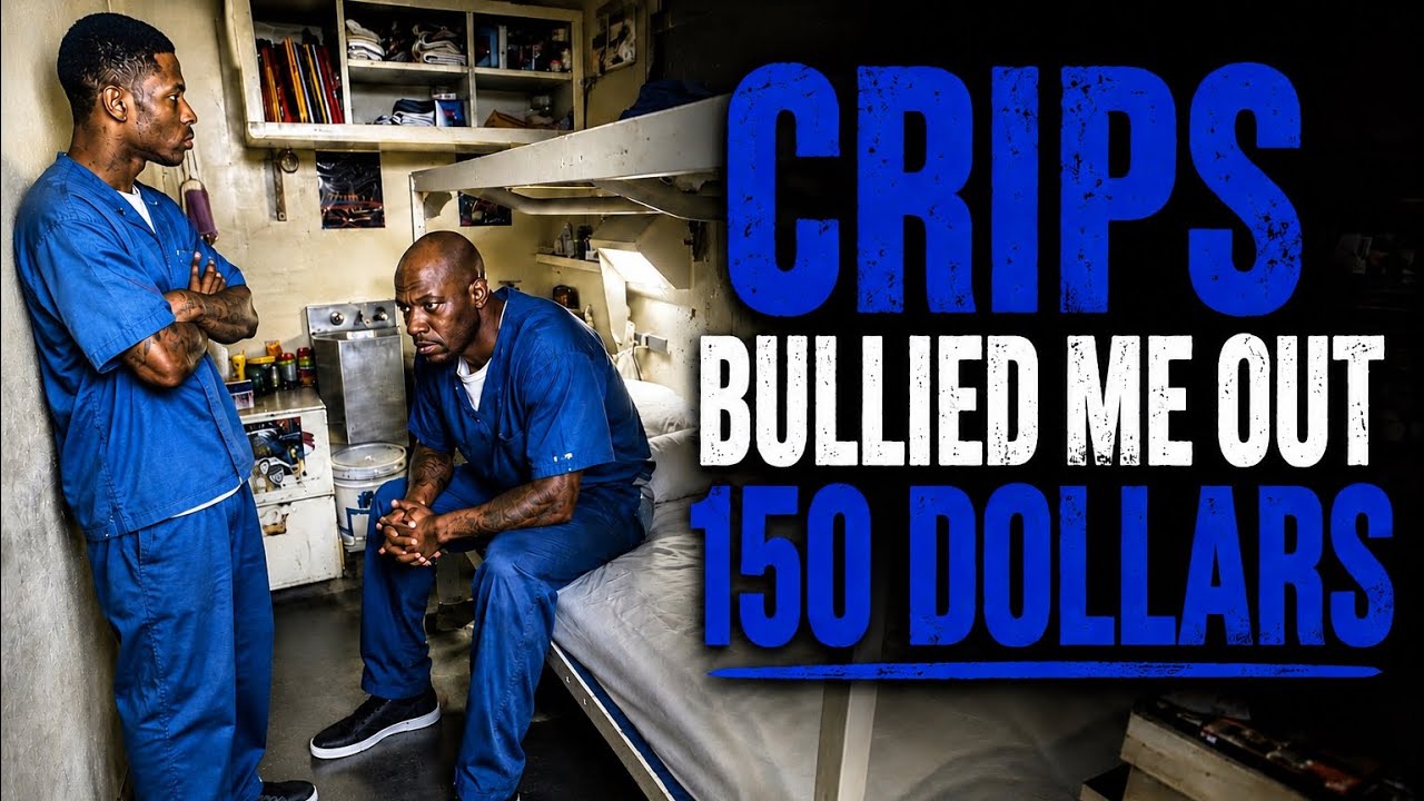 Crips Bullied Me Out Of 150 Dollars In Prison!