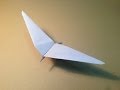How to Make a Paper Plane / Origami Bird / Common Gull