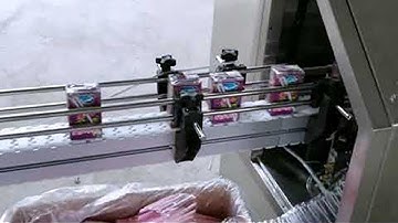 drinking straw sticking machine automatic pouches boxes straws applicator máquina para pegar pajitas