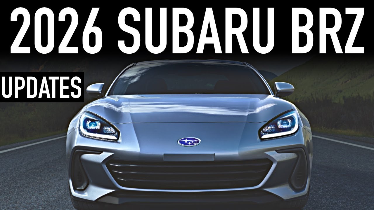 Subaru BRZ 2026 года. Что нового?