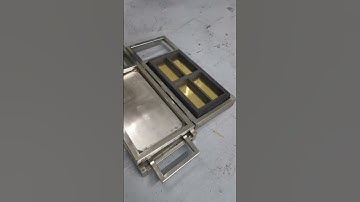 Ingot casting machine #refining #gold #foryou