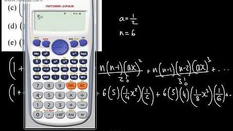 Core 2 - Binomial Expansion 6  - (1+x)^n Method Binomial Expansion