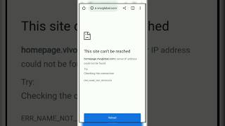 How to Fix This site can't be reached in Android Mobile || this site cannot be reached google chrome screenshot 4