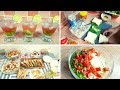 My 60 minute iftar routine- Refreshing drink (Kiwi Spritzer), Date Milkshake, Chana Chat, sandwiches