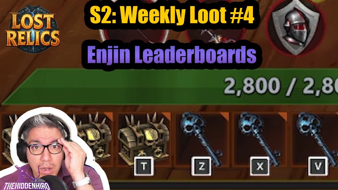 Lost Relics: S2 Weekly Loot # 4 + Enjin Leaderboards