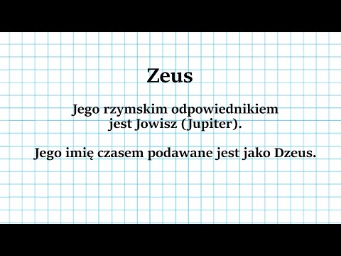 Wideo: Jak Nazywał Się Syn Zeusa - Alternatywny Widok