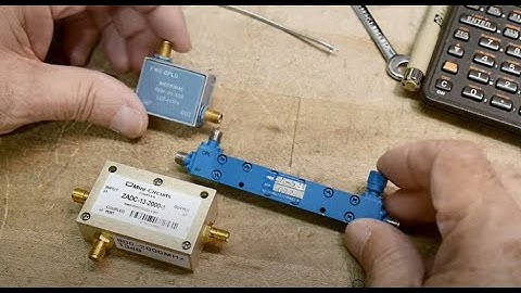 #1470 Using RF Couplers for Return Loss Measurment