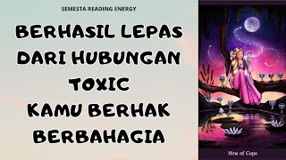 Kamu berhak berbahagia dengan rasa syukur setelah berhasil melepaskan diri dari masa lalu yang toxic