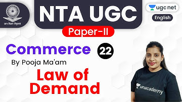 NTA UGC NET 2020 (Paper-2) | Commerce by Pooja Ma