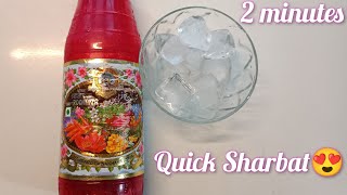 💞 रूह अफजा शरबत रेसिपी |Simple Rooh Afza Recipe|Summer drink🌟 screenshot 3