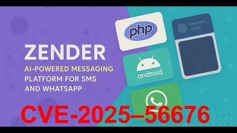 CVE-2025–56676 |  Zender User Account TakeOver Via Forgot Password Functionality