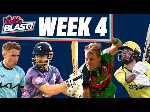 Kane Williamson and James Vince Hit Fifties | Vitality Blast Highlights Show | Episode 4