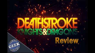 Solo Film Debubt! Deathstroke Knights & Dragons Review!!