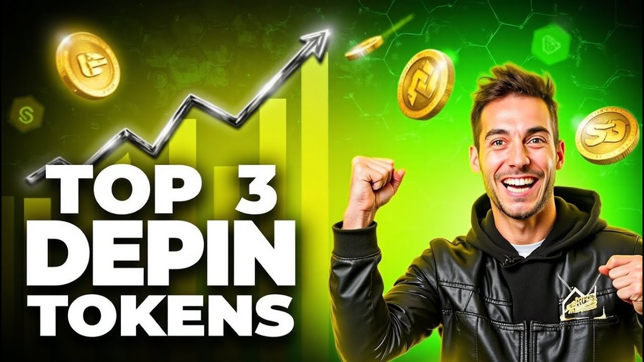 Top 3 DePIN Tokens for 2025 | Huge Gems with Explosive Growth!