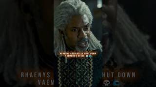 Rhaenys absolutely shut down Vaemond’s greed 💀🌊#houseofthedragon #hotdseason3 #shorts
