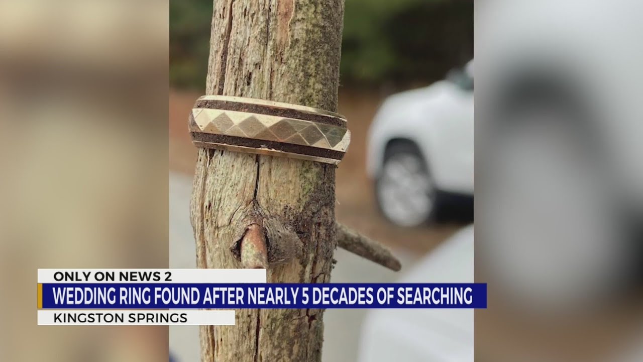 TN couple's wedding ring found after nearly 5 decades of searching ...