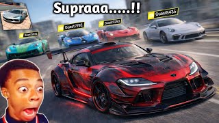 Supra mk5 vs Randoms! 🤯 | Day 2! | Extreme Car Driving Simulator!🔥 screenshot 1