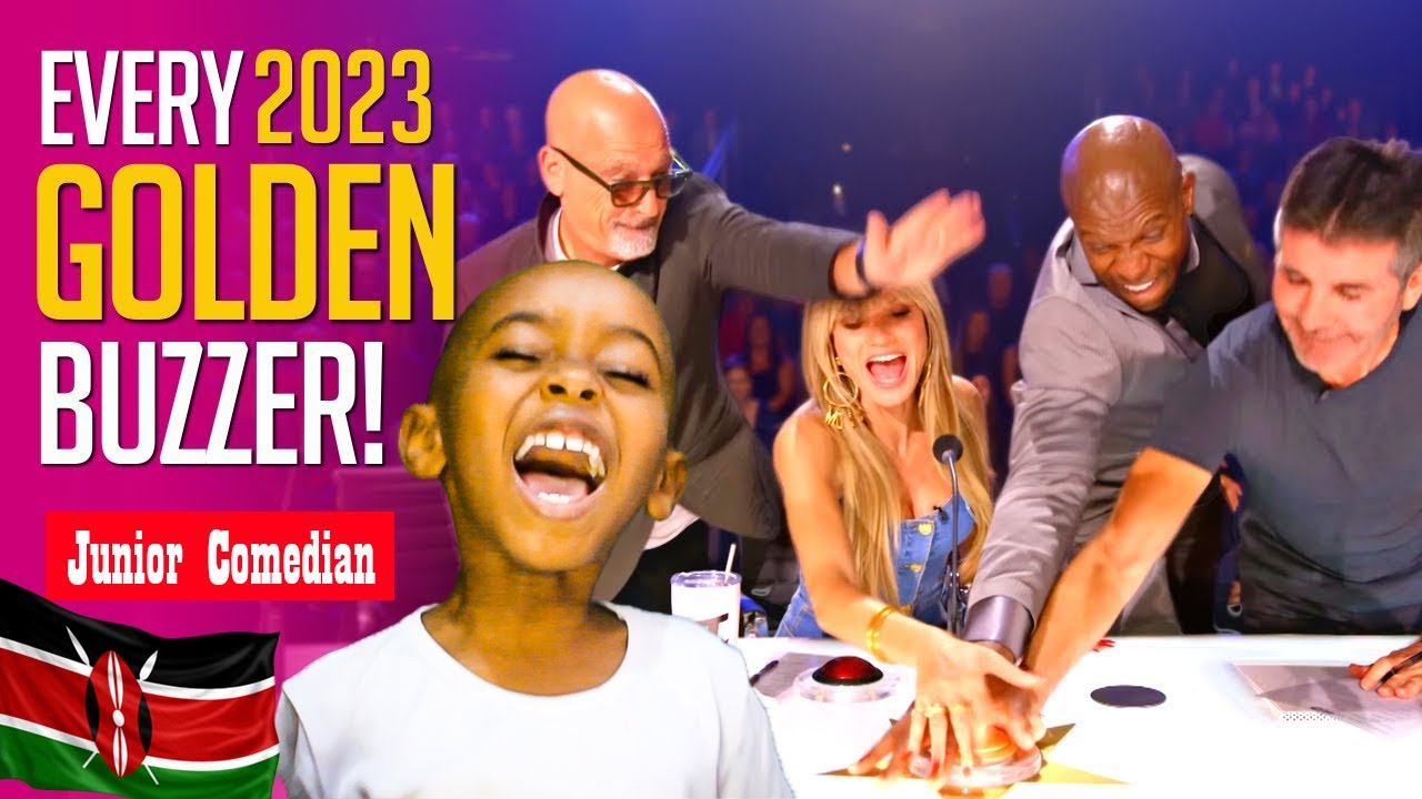 American Got TalentKenyan Junior Comedian Wins the Golden Buzzer In