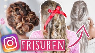 PERFEKTE HAARE wie auf INSTAGRAM! ✨ Die Besten Frisuren & Tricks!