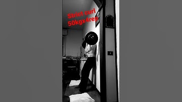 strict curl 50kg x 4 rep, peso corporeo 62,5