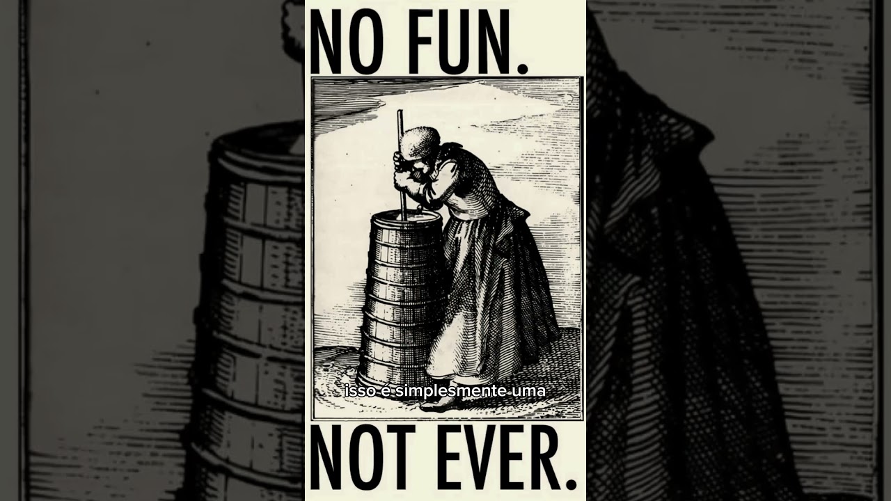 Churning butter.