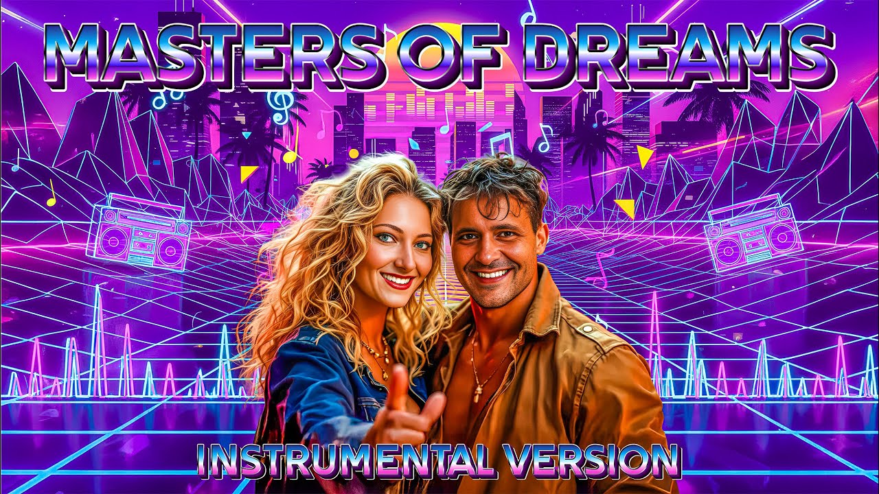 🔊 EuroMartina - Masters Of Dreams [Instrumental] (Official Music Video) // ITALO DISCO / 80S / HIT