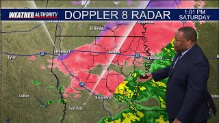Freezing rain pushing into LaSalle Parish possible break from wet weather coming soon